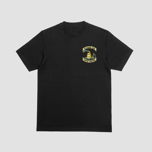 Raised on Hose water, short sleeve t shirt.
