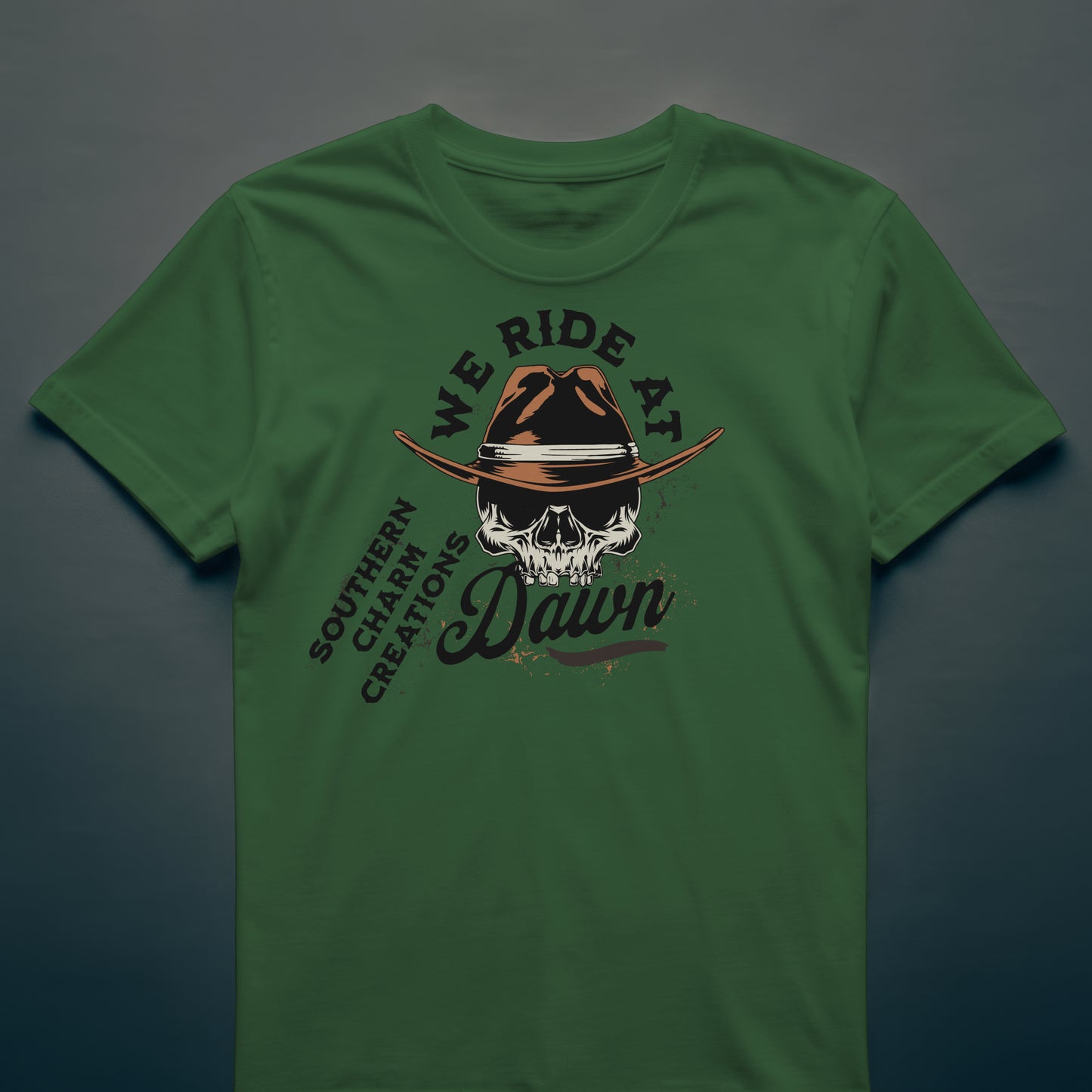 SCC WE RIDE AT DAWN TEE!