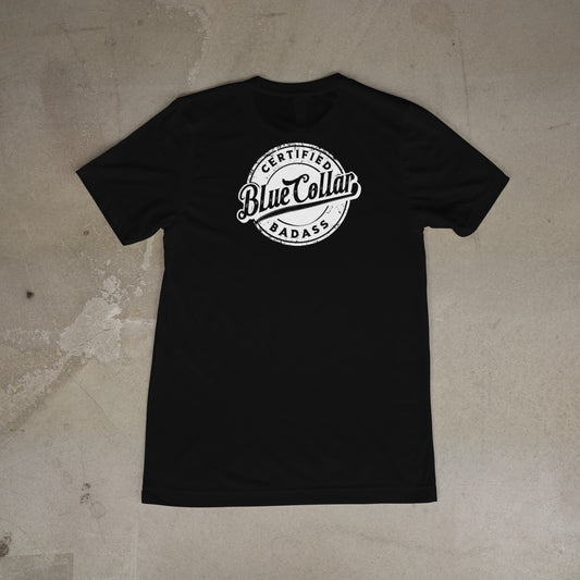 Blue-collar bad a@# t shirt