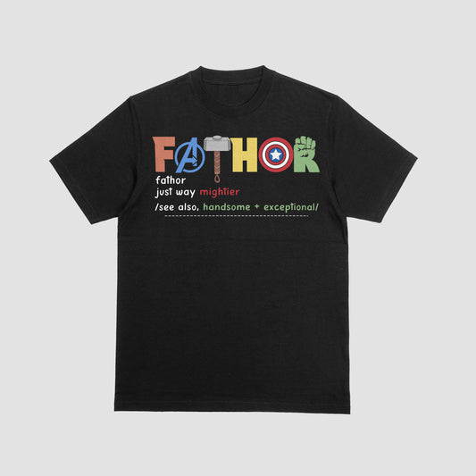 Fathor front with arm patch